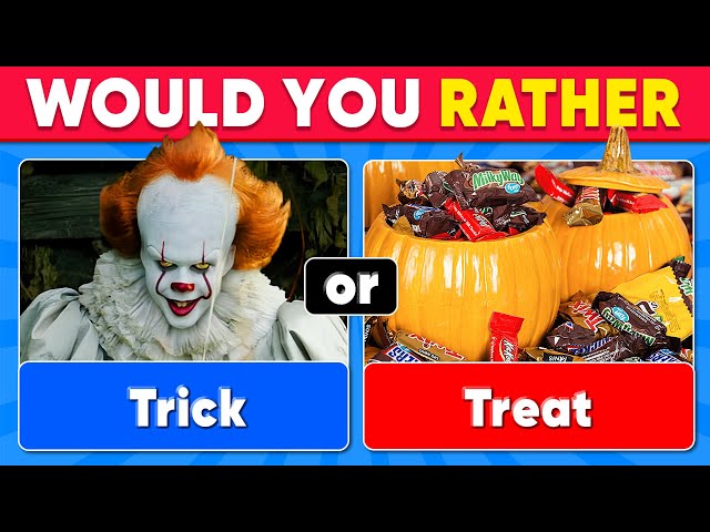 Would You Rather..  Halloween Edition 👻🎃 Monkey Quiz