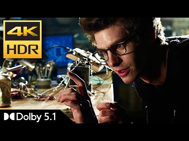 4K HDR | Peter Invents Web-Shooters - The Amazing Spider-Man | Dolby 5.1