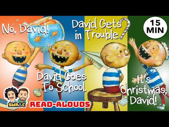 📚 4 Awesome DAVID Read-Alouds by David Shannon