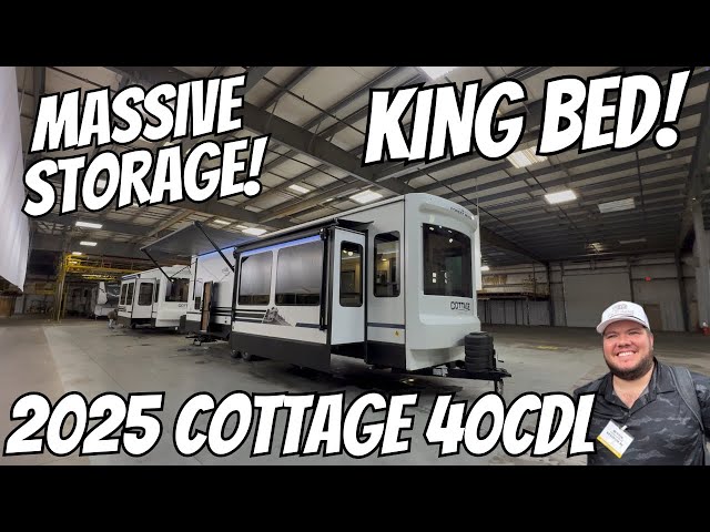 Would YOU use the LOFT for KIDS OR STORAGE!? 2025 Cottage 40CDL by Cedar Creek RV