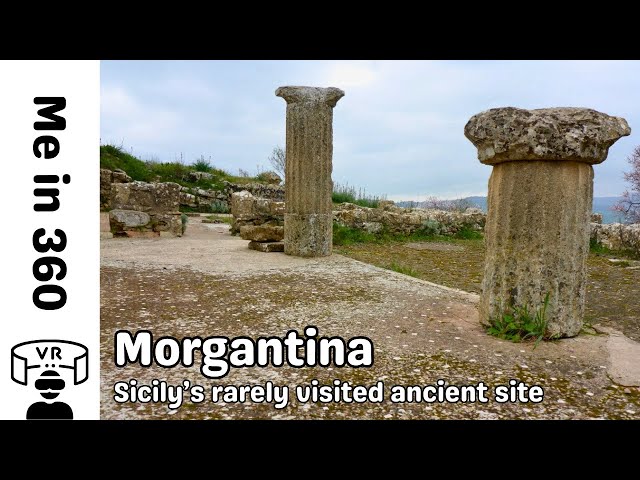 SICILY in 360º - The ruins of MORGANTINA, an ancient Greek settlement in ITALY - 360 VR