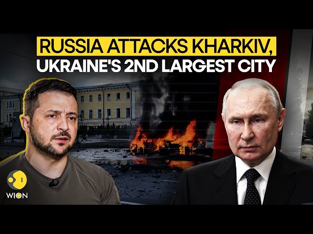 Russia Ukraine War LIVE: Russian Drone Strike Hits Kharkiv After Zelensky-Trump Meeting? | WION LIVE