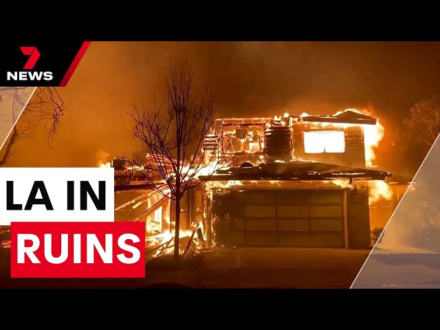 Los Angeles fires death toll rises to 27 as search for missing persons continues | 7NEWS