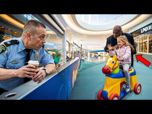 Girl Waves to Cop at Mall - Notices an Important Detail and Knows He Has to Act Fast!