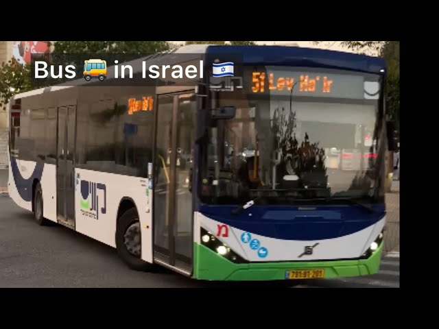 BUS IN ISRAEL IS AMAZING!