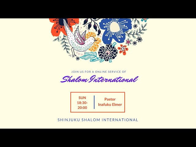 【VR】Shalom International 2020.05.17