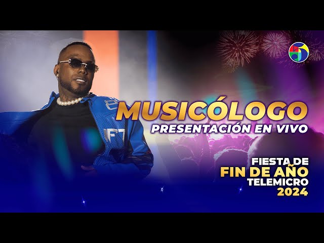 Musicólogo Presentación Musical | Fiesta de Fin de Año Telemicro 2024