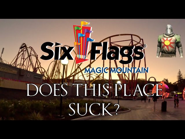 I Spent 3 Hours at Six Flags Magic Mountain