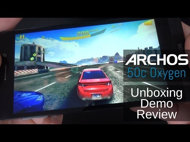 ARCHOS 50c Oxygen - Unboxing, Review and Demo