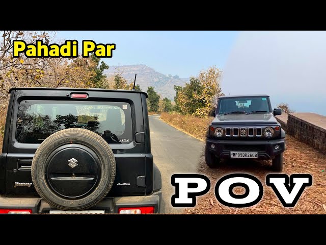 SUZUKI JIMNY (Alpha MT)- POV || Pahadi Par Bhi मस्त चलती हे