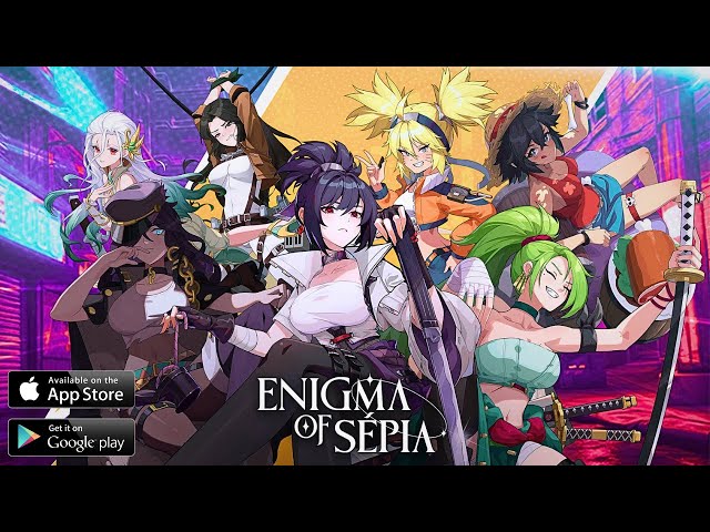 Enigma of Sepia Gameplay | Anime RPG (Android iOS)