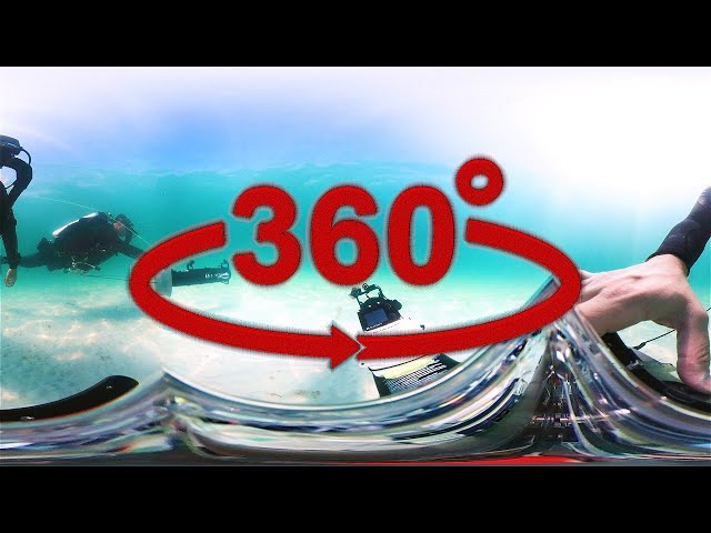 SCUBA Diving With My 360 Camera!