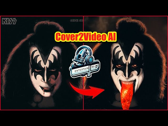 Kiss Album Covers Animated | Cover2Video AI