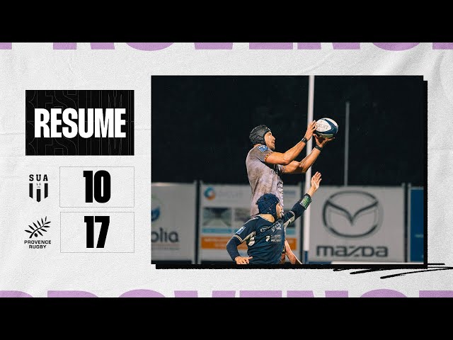 Agen 10 - 17 Provence Rugby : résumé vidéo