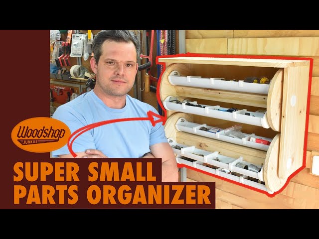 Super Small Parts Organizer - Workshop Storage Ferris Wheel