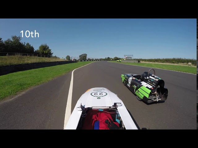 Greenpower Sodbury Friends POD-SIX car - Castle Combe Sprint race 1 Sep 2020