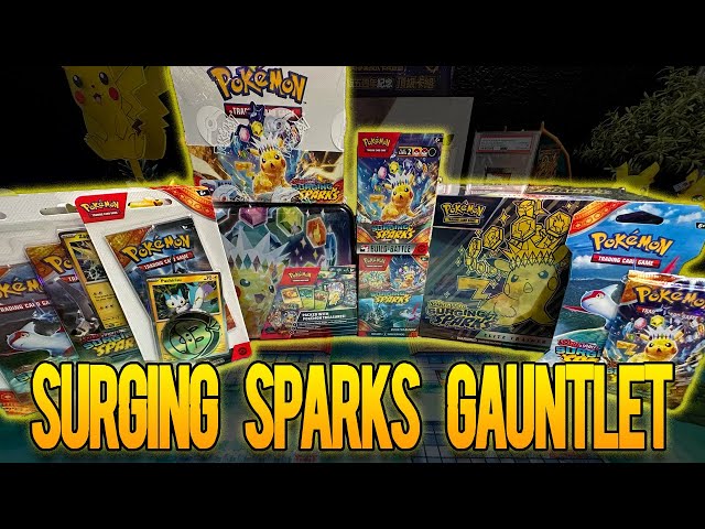 Opening One of EVERY Surging Sparks Product!!!