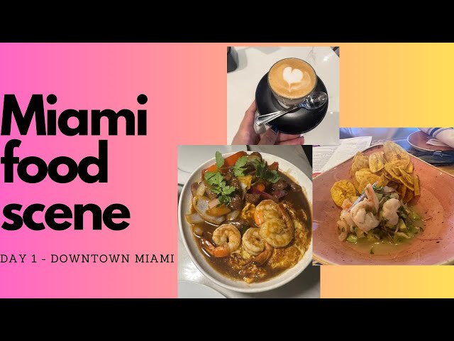 Miami Food Scene - Part 1 - CREMA gourmet espresso bar/La Cañita Bayside Marketplace/CVI.CHE105