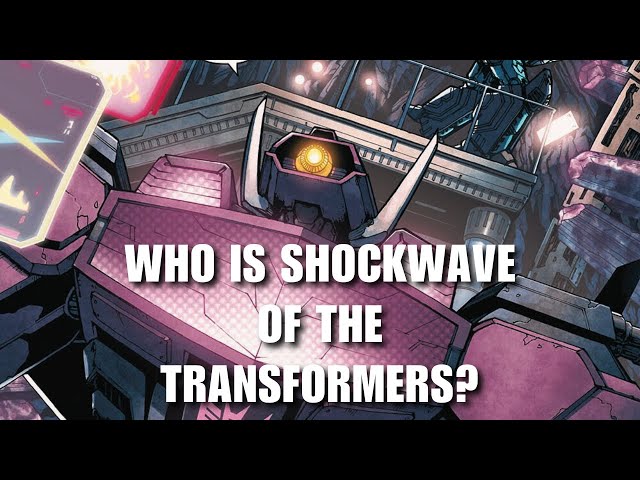 Who Is Shockwave of the Transformere? #transformers #shockwave