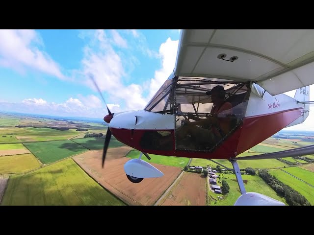 Moss Edge a quick circuit - Skyranger Microlight - July 2024