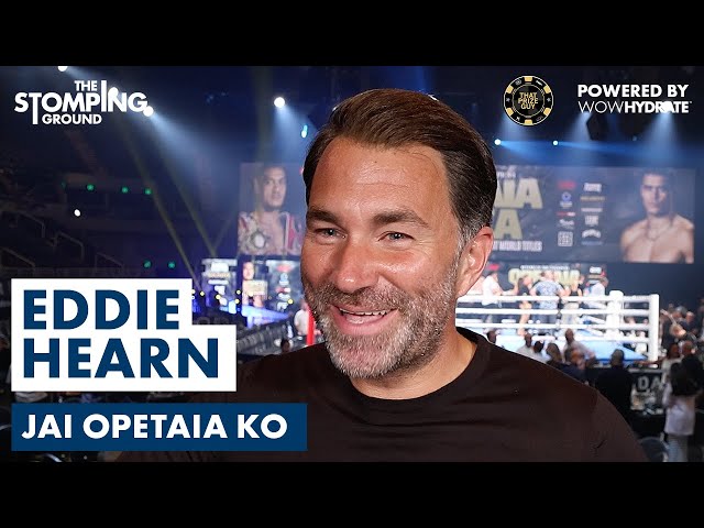 Eddie Hearn Calls Out Oleksandr Usyk For Jai Opetaia After BRUTAL David Nykia KO Victory