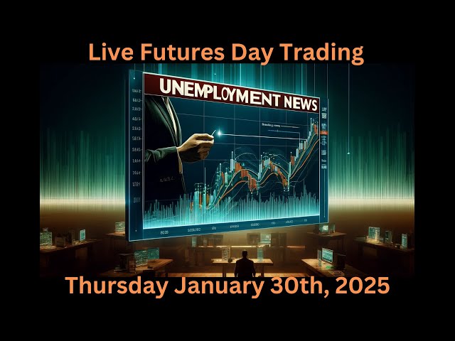 Live #trading  the #Futures Market Thursday January 30th, 2025