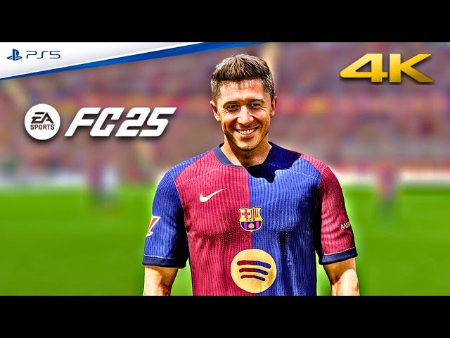 FC 25 - Barcelona vs Arsenal | Friendly | PS5 [4K]