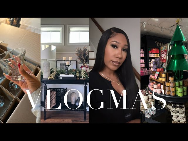 VLOGMAS | BBW CANDLE HAUL, MORE FRIENDSMAS PREPPING, TRYING TO DO IT ALL, QUICK CLEAN WITH ME + MORE