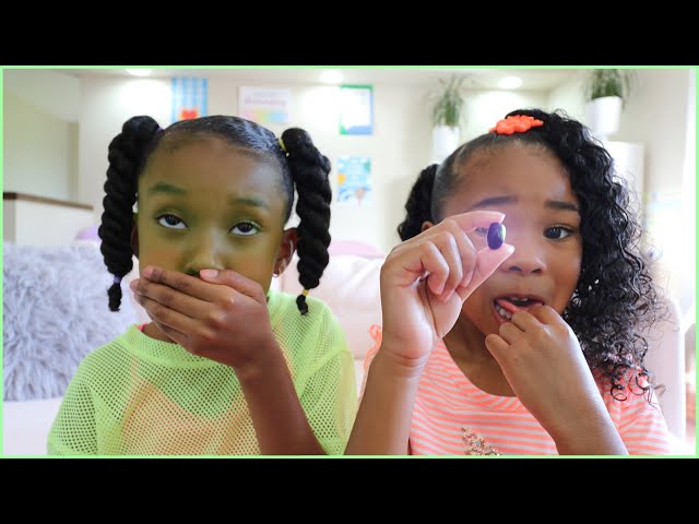 Giving Our Parents Nasty Candy 🤢 | Sekora & Sefari Trick Mommy & Daddy Into Playing "Bean Boozled"