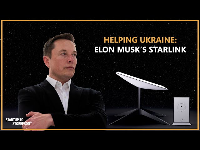 Helping Ukraine: Elon Musk's Starlink #Shorts