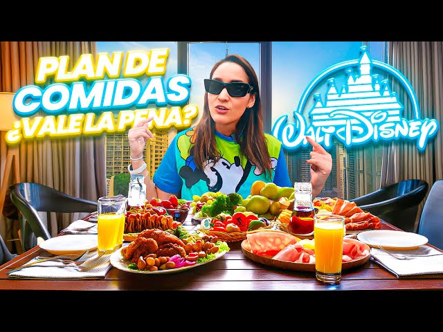 ¡PLAN de COMIDAS en DISNEY WORLD!  ¿Vale la pena?  ft @LaBlueKombi @dosviajerosoficial