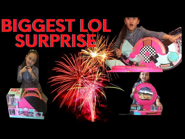 #Vlog74 Unboxing My Biggest and Latest LOL Surprise~#loldolls #unboxing #lolsurprise #lol #latestlol