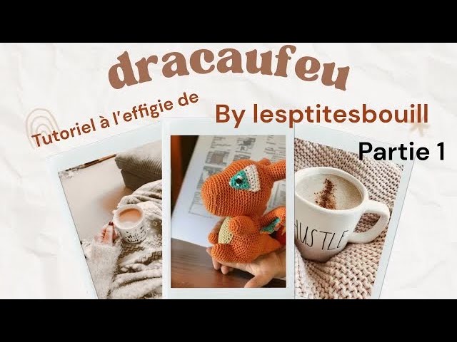 crochet dragon tutorial with the effigy of charizard