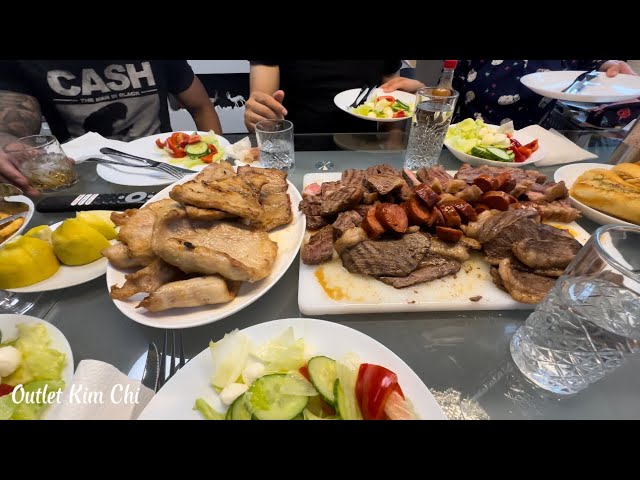 Opening ceremony Euro 2024 with Argentinian beef and grilled Spanish black pork