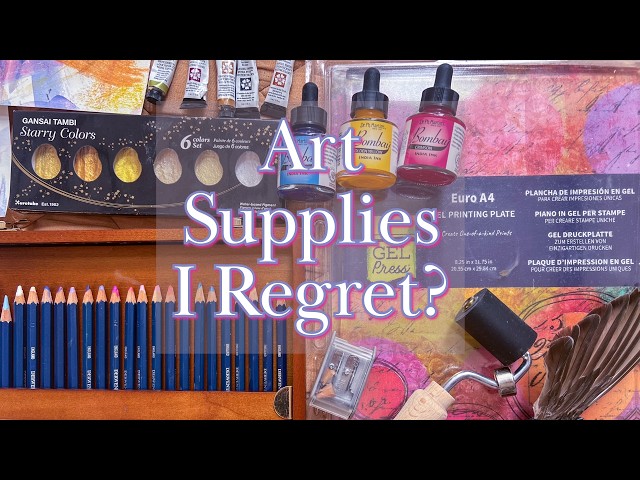 The Art Supplies I Bought (And Why I'm Conflicted): Not All Regrets