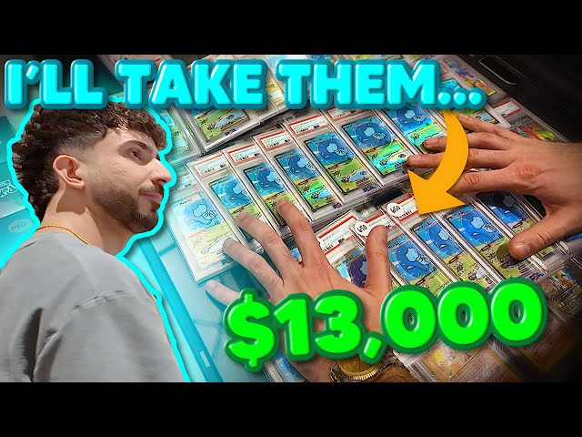 I BOUGHT EVERY BUBBLE MEW THEY HAD! | POKEMON BUYER POV