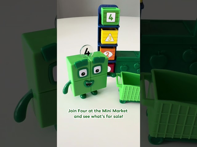 Boost Early Math Skills with the Numberblocks Add It Up Mini Market! 🍎🥕🌽