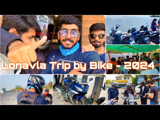 Lonavla by bike 🏍️ | First long ride with r15 🔥| Tiger point pe kari humne Jamming 🎸|