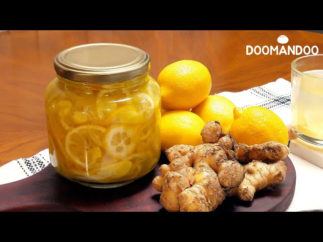 {ENG SUB}🍋🍵Ginger Lemon Tea : doomandoo