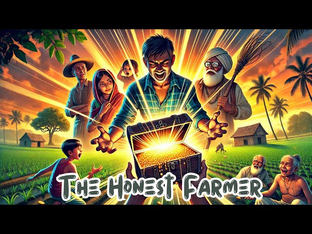 The Honest Farmer | Moral Story for Kids | Moral Story in English - Sweet Tooth