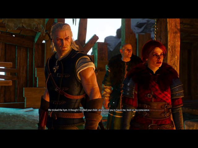 Witcher 3: Geralt throws the baby inside the oven, save Udalryk (Possession)