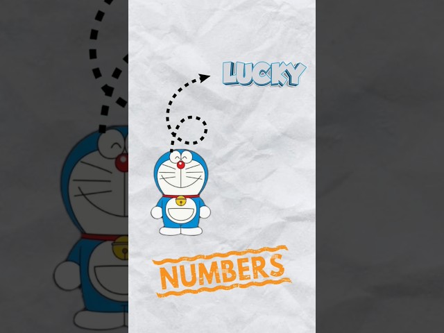 Doraemon Lucky Number 😱 #facts