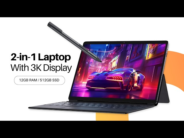 This 3K Display 2-in-1 Laptop is Surprisingly Good – Chuwi Hi10 Max