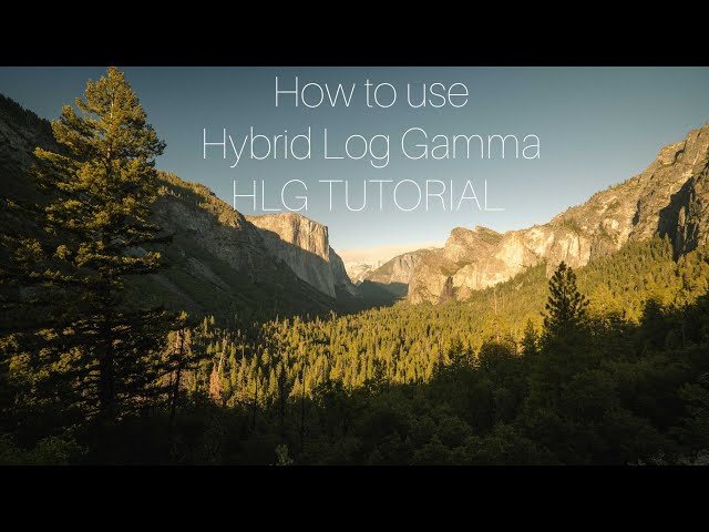 How to use HLG?! WATCH THIS Lumix S5 HDR VIDEO