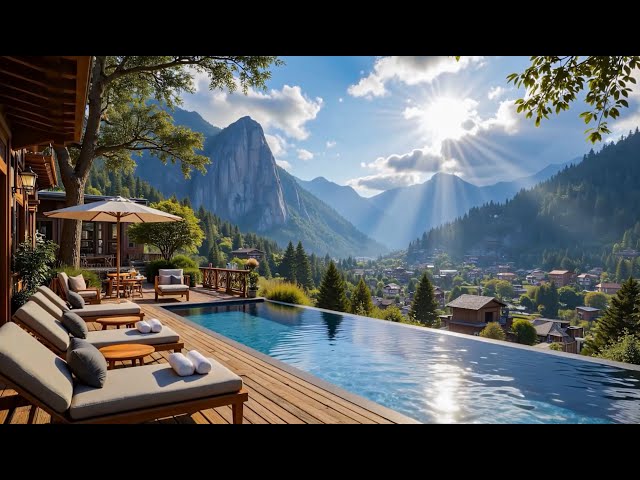 Relaxing to Classical Jazz on a Luxury Resort | Calming Melodies to Reduce Stress, Healing