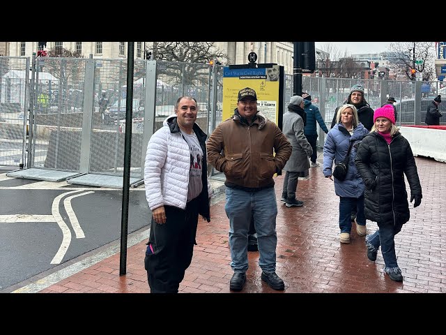 Experiencing History Lined Up 8 Hours For Make America Great Again Victory Rally in Washington DC