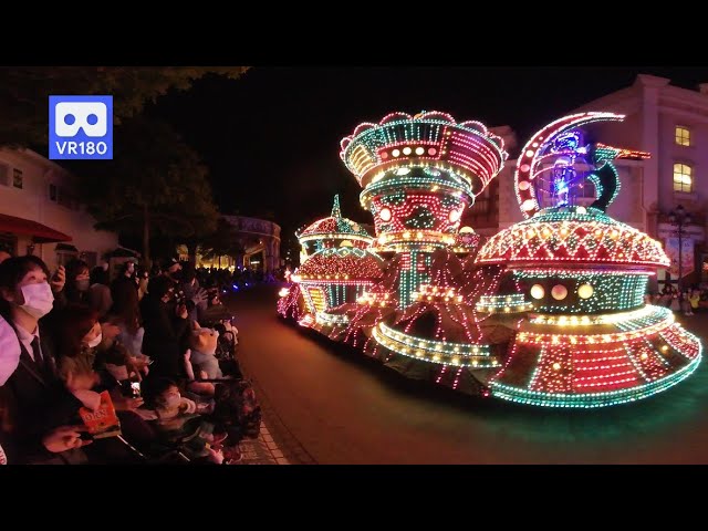 3D 180VR 4K Moonlight Parade in Everland Theme Park