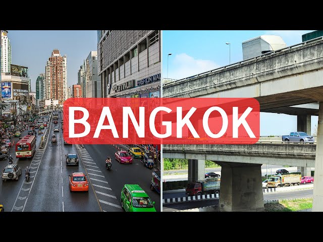 Bangkok Driving Downtown in 4K 60fps 🇹🇭 Thailand