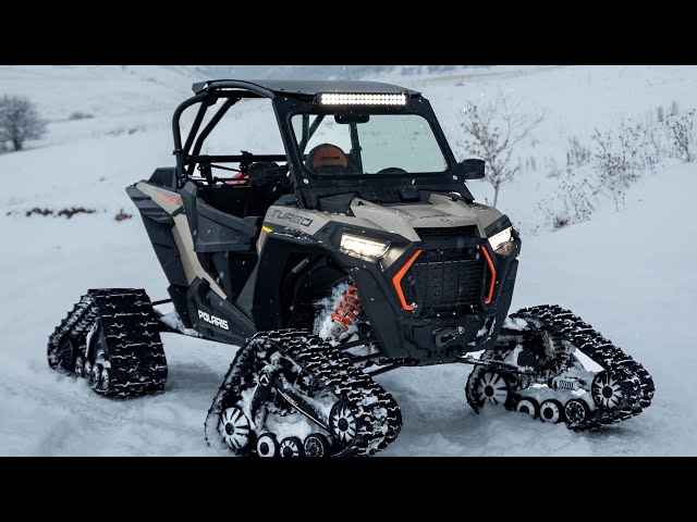 Installing Kimpex Snow Tracks On 2017-2021 Polaris RZR XP Turbo