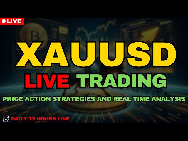 🔴 Live Gold Trading | XAUUSD Price Action Strategies & Real-Time Analysis #GoldTrading #ForexTrading